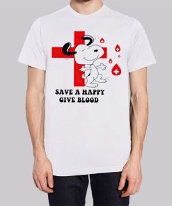 A Happy Donating Blood Snoopy Hoodie 2 A Happy Donating Blood Snoopy Hoodie 3