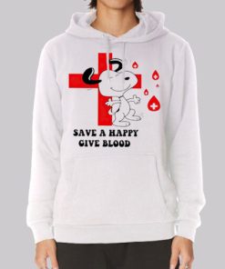 A Happy Donating Blood Snoopy Hoodie 3 A Happy Donating Blood Snoopy Hoodie 4