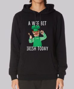 A Wee Bit Irish Today Swedish Chef Hoodie 4