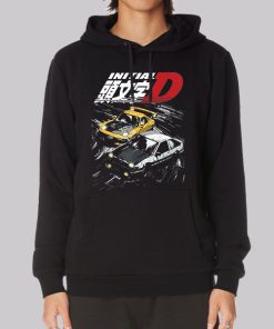 Aesthetic Anime Initial D Hoodie Aesthetic Anime Initial D Hoodie