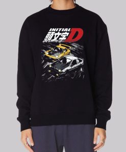 Aesthetic Anime Initial D Hoodie