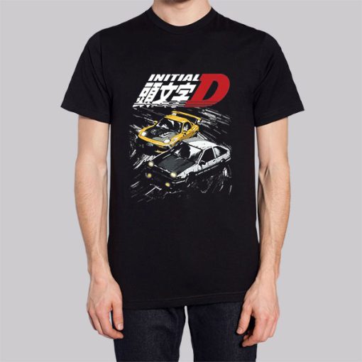 Aesthetic Anime Initial D Hoodie