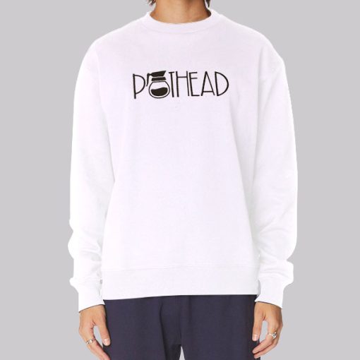 Aesthetic Font Pothead Coffee Hoodie