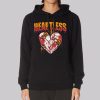 Aesthetic Typography Art Heartless Hoodie