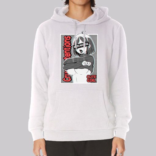 Ahegao Face Hentai Waifu Sexy Hoodie