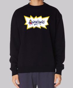 Aj Greene Merch Ahhwiwili Funny Hoodie