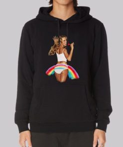 Album Merch Tour Mariah Carey Rainbow Hoodie 3 Album Merch Tour Mariah Carey Rainbow Hoodie 4