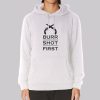 Alexander Hamilton Burr Shot First Hoodie