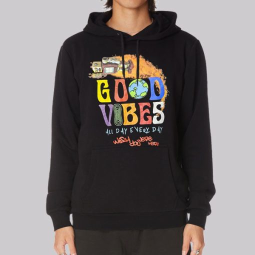 All Day Everyday Good Vibes Hoodie