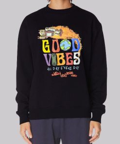 All Day Everyday Good Vibes Hoodie