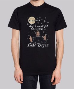 All I Want for Christmas Is Luke Bryan Christmas Hoodie 2 All I Want for Christmas Is Luke Bryan Christmas Hoodie 3