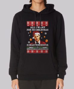 All I Want for Th Christmas Is Jared Padalecki Hoodie 3 All I Want for Th Christmas Is Jared Padalecki Hoodie 4