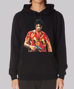 Alpacino Scarface Hawaiian Hoodie Alpacino Scarface Hawaiian Hoodie