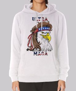 American Flag Mullet Ultra Maga Hoodie American Flag Mullet Ultra Maga Hoodie