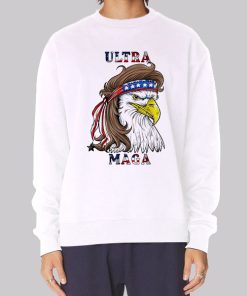 American Flag Mullet Ultra Maga Hoodie