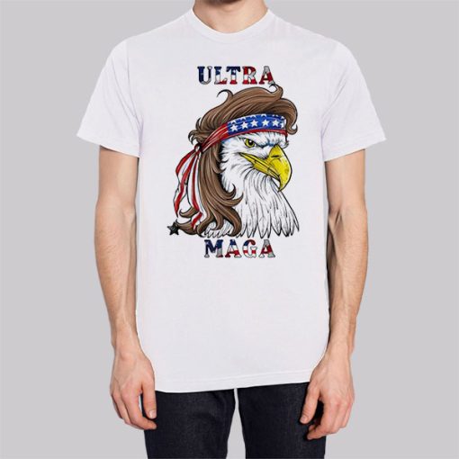 American Flag Mullet Ultra Maga Hoodie