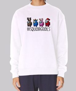 Among Us Squad Goals Friends Hoodie
