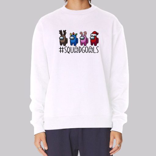 Among Us Squad Goals Friends Hoodie