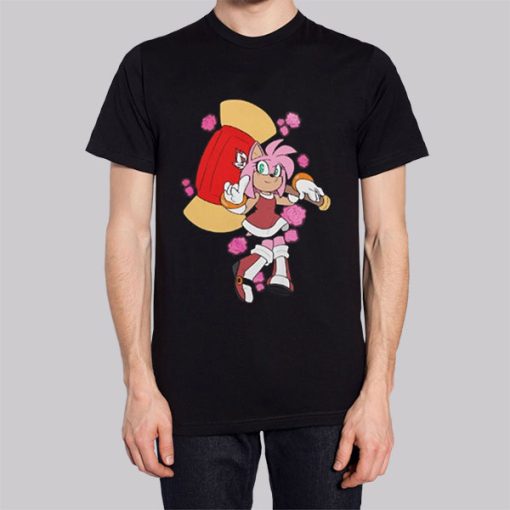 Amy Rose Pink Sonic the Hedgehog Hoodie