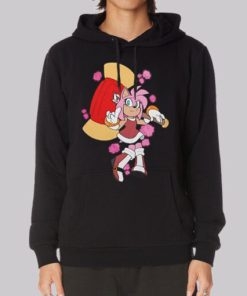 Amy Rose Pink Sonic the Hedgehog Hoodie 3 Amy Rose Pink Sonic the Hedgehog Hoodie 4