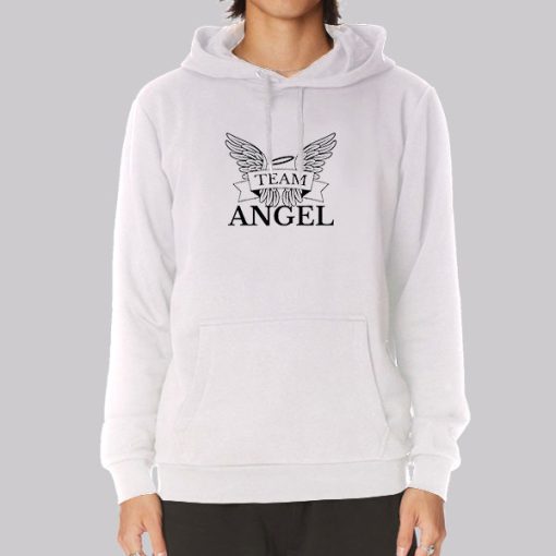 Angel Wings Team Angel Hoodie