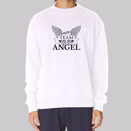 Angel Wings Team Angel Hoodie