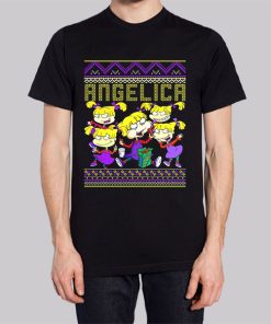 Angelica Rugrats Ugly Christmas Hoodie