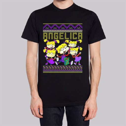 Angelica Rugrats Ugly Christmas Hoodie