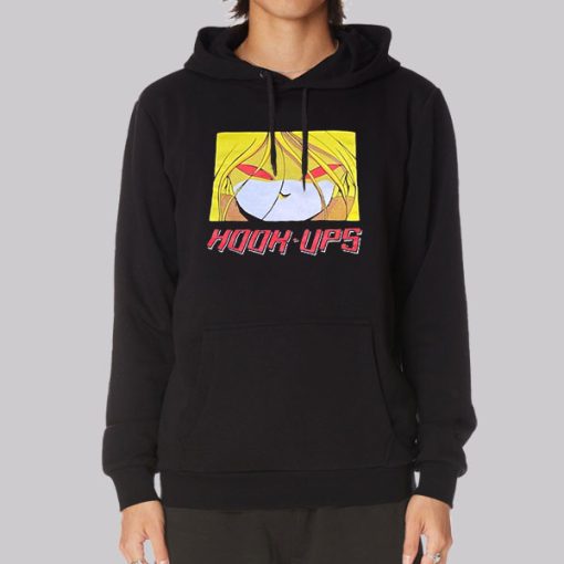 Angru Face Anime Hookups Hoodie