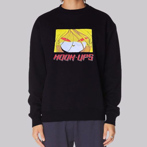 Angru Face Anime Hookups Hoodie