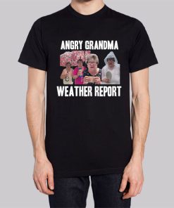 Angry Grandma Merch Weather Report Hoodie 2 Angry Grandma Merch Weather Report Hoodie 3