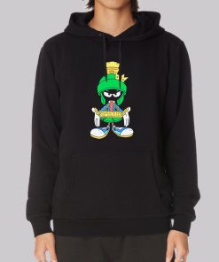 Angry Mad Face Marvin the Martian Hoodie Angry Mad Face Marvin the Martian Hoodie