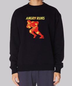 Angry Runs Good Morning Football Hoodie 1 Angry Runs Good Morning Football Hoodie 2