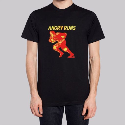 Angry Runs Good Morning Football Hoodie