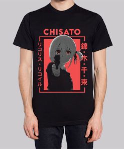 Anime Chisato Lycoris Recoil Hoodie 2 Anime Chisato Lycoris Recoil Hoodie 3