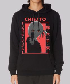 Anime Chisato Lycoris Recoil Hoodie 3 Anime Chisato Lycoris Recoil Hoodie 4