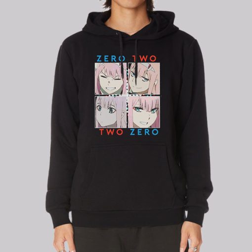 Anime Cute Zero Two Hoodie