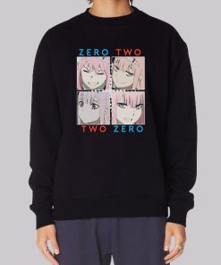 Anime Cute Zero Two Hoodie