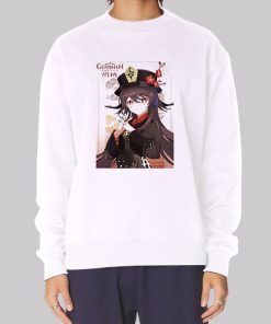 Anime Genshin Impact Hu Tao X Smile Hoodie