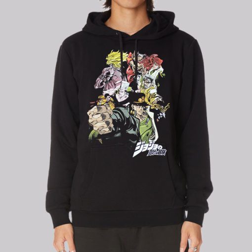 Anime Jojo Bizzare Adventure Hoodie