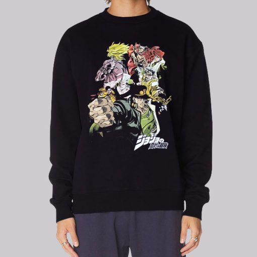 Anime Jojo Bizzare Adventure Hoodie