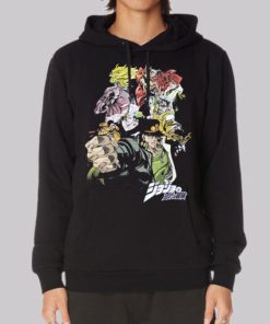 Anime Jojo Bizzare Adventure Hoodie 3 Anime Jojo Bizzare Adventure Hoodie 4