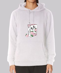 Anime Juice Box Peach Japanese Hoodie Anime Juice Box Peach Japanese Hoodie