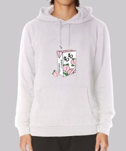 Anime Juice Box Peach Japanese Hoodie 3 Anime Juice Box Peach Japanese Hoodie 4