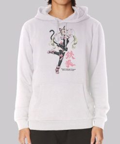 Anime Lucky Chloe Tekken Hoodie 3 Anime Lucky Chloe Tekken Hoodie 4
