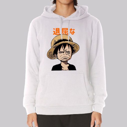 Anime Luffy Funny Face Hoodie