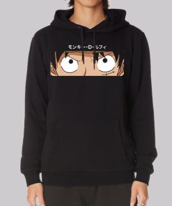 Anime One Piece Luffy Eye Hoodie Anime One Piece Luffy Eye Hoodie