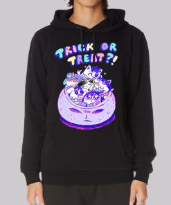 Anime Trick or Treat Omocat Hoodie Anime Trick or Treat Omocat Hoodie