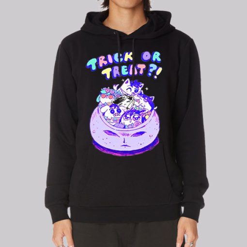 Anime Trick or Treat Omocat Hoodie