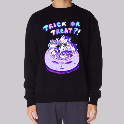 Anime Trick or Treat Omocat Hoodie